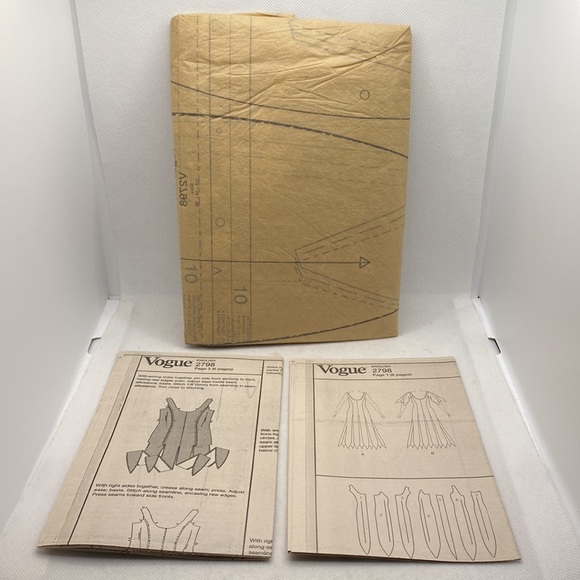 Vogue American Designer Tom and Linda Platt #V2798 Dress Pattern Sizes 12-14-16 - Picture 9 of 12